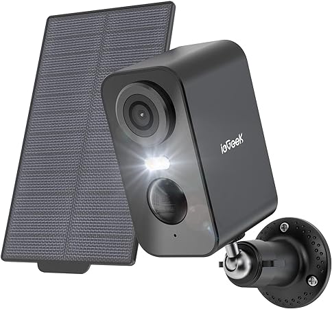 ieGeek - Camera de surveillance solaire WiFi Exterieure sans Fil