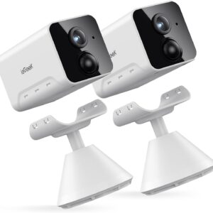 ieGeek - Pack x2 Caméras de Surveillance WiFi intérieure sans Fil - 1080P