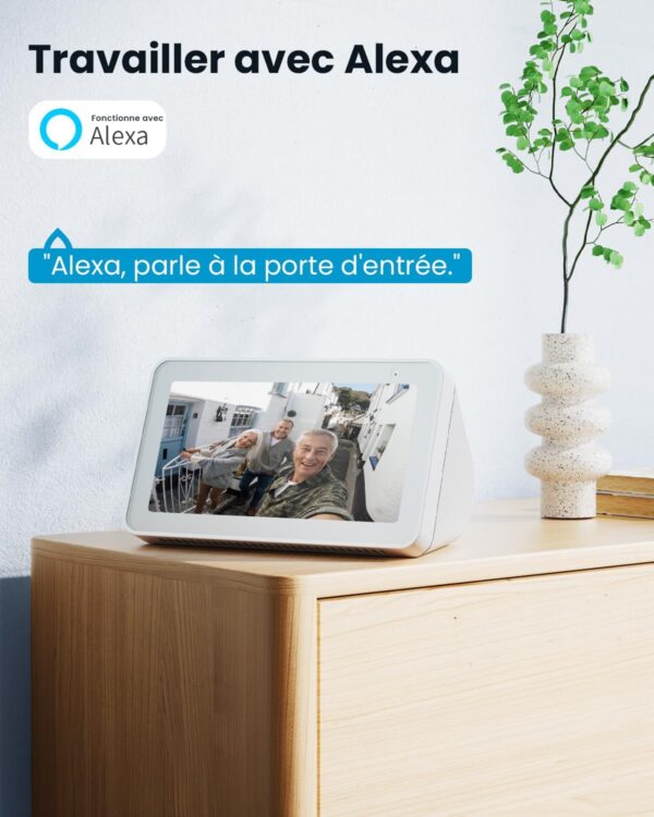 IeGeek Sonnette sans Fil avec Camera 2K Extérieur – Image 6